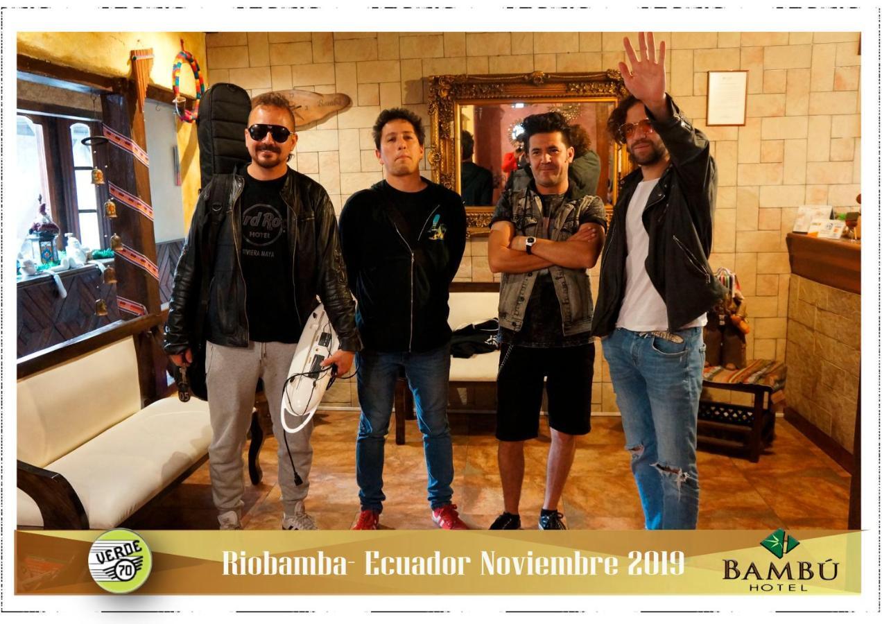 Hotel Bambu Riobamba Ngoại thất bức ảnh